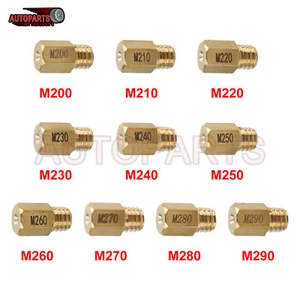 10pcs Hex Type Main Jets for MIKUNI VM/TM/TMX Carburetor 200-290 230 - Picture 1 of 7