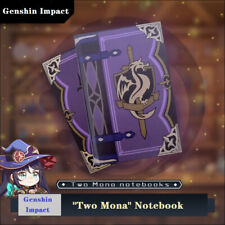 Genshin Impact Game Mona Notebook Cartoon Student Journal Thicken A5 Blank Books
