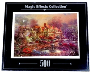 Magic Effects Puzzle RoseArt Blue Jay & Breakfast 500 PC Puzzle Neu - Bild 1 von 6