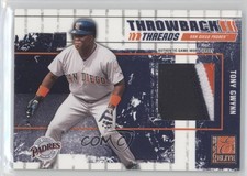 2003 Donruss Elite Throwback Threads Prime /10 Tony Gwynn #TT-87 HOF
