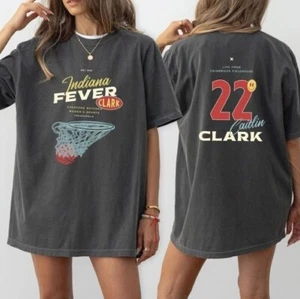 Caitlin Clark Indiana Fever Hoops T-Shirt - Picture 1 of 2