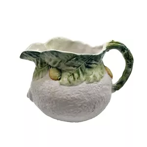 Decorative Pitcher Ceramic Lemon Shape Summer Spring Italy - Picture 1 of 11