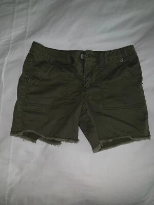 Mudd Girls army green  Denim Shorts size 14 - Image 1 of 4