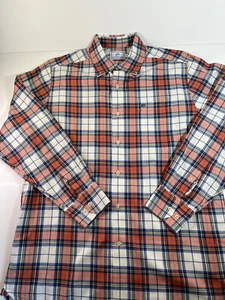 Southern Tide Classic Fit Plaid Mens Long Sleeve Button Down Shirt SZ Med 46”c - Picture 1 of 9