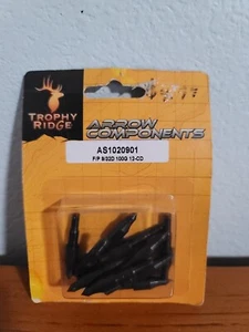 Trophy Ridge FIELD POINTS AS1020901 Archery Practice Tips FP 9/32D 100G 12-CD - Picture 1 of 2