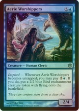 1 x Aerie Worshippers - Foil - Born of the Gods - LP - Magic The Gathering - MTG