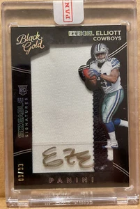 2016 Black Gold Ezekiel Elliott Rookie Patch Auto #/99 RPA - Picture 1 of 2