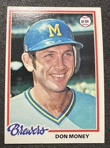 1978 TOPPS DON MONEY (BREWERS) #24 EX+ OC - Picture 1 of 2