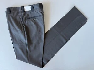 Hertling Hose Neu mit Etikett. 100% Wolle Kontrastbesatz Tonal Grau | Jake Fit | Größe 34 - Bild 1 von 4