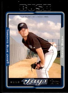 Dave Bush Card 2005 Topps Black #522