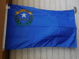 Bandera Dettra Estado de Nevada de colección - 3' x 5' - Nylon Dura-Lite. Hecho en EE. UU. - Imagen 1 de 5