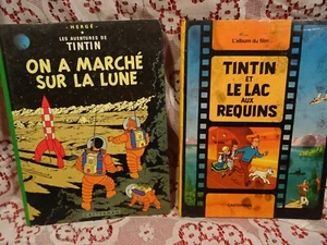 hergé =casterman1954=1973lot=tintin temple du solieil =le lac aux requins  - Picture 1 of 9