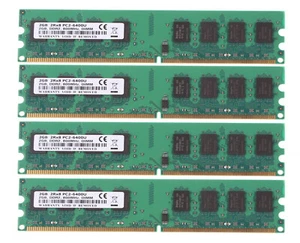 DDR2 8GB 4X 2GB 2G PC6400 PC2-6400 800MHz DIMM Low Density Desktop Memory RAM - Picture 1 of 13