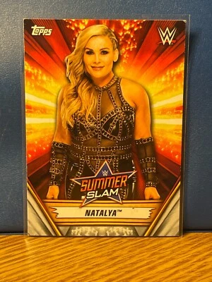 2019 Topps WWE SummerSlam #22 Natalya - Image 1 of 2