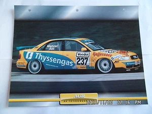 CARTE FICHE VOITURES D'EXCEPTION AUDI A4 THYSSENGAS SBT - Bild 1 von 1