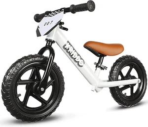 Balance Bike Bambino 2 Anni, Età 24 Mesi a 5 Anni, 12 Pollici Push Bike - Foto 1 di 6