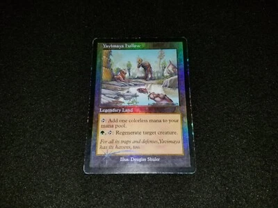 MTG 1x Urza's Destiny rare land HP FOIL Yavimaya hollow - Reserved List - beat - Image 1 of 4