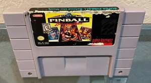 Super Pinball: Behind the Mask (Super Nintendo Entertainment System, 1994) - Foto 1 di 2