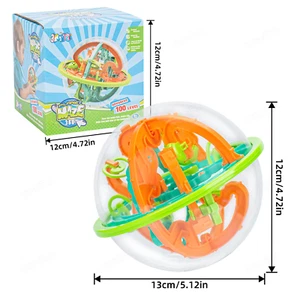 3D Puzzle Ball Brain Game Toys for Kids Maze - Picture 1 of 8
