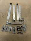 Galvanised Heavy Duty Gate Fixings Hinges (Hook & Band), Ring Latches, Bolts