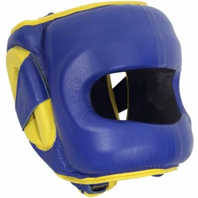 Ringside Deluxe Full Face Saver DFSH MMA Boxing Sparring Headgear Head Gear - Image 1 of 2