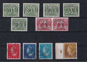 Países Bajos muy buen lote pliegue * MH/sello used colección #ZP101 - Imagen 1 de 1