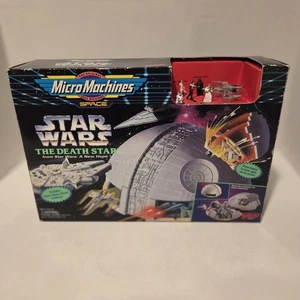 Star Wars Micro Machines La Morte Nera Episodio IV: Una Nuova Speranza 1994 Vintage Nuovo - Foto 1 di 8
