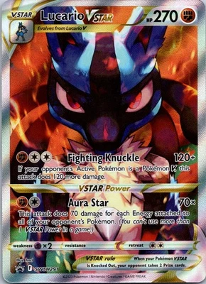 Black Star Promo Lucario VSTAR SWSH291 Promo SWSH: Sword & Shield Promo Cards - Image 1 of 2