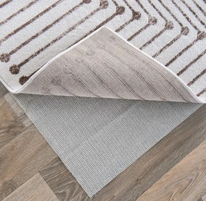 Non Slip Rug Pad for Hardwood Floors, Tile Floors Thick Under Carpet Cushion ... - Picture 1 of 8