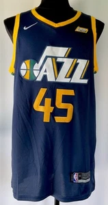 Nike Swingman Utah Jazz Donovan Mitchell Stitched Jersey Size 52 - Picture 1 of 8