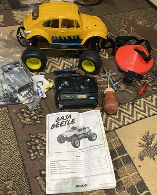 1/10 Kyosho Field Baja Beetle Rc Buggy Nitro Engine Powered Not Tested - Image 1 of 4