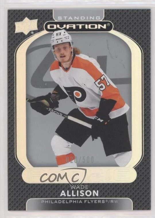 2021-22 Upper Deck Ovation Rookies Standing /500 Wade Allison #103 Rookie RC - Image 1 of 2