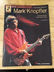 Cancionero estilo guitarra Mark Knopfler firma lamidas técnicas CD Hal Leonard - Imagen 1 de 4