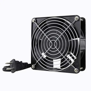 AC 12038 120mm x 38mm 110V 120V Dual Ball Metal Cooling Axial Fan High Airflow - Picture 1 of 7