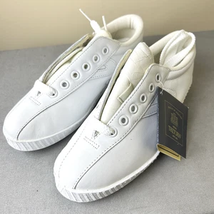 Vtg 1996 Tretorn Nylite Tennis Shoes Womens 6B White Low Top Sneakers NWT READ - Bild 1 von 10