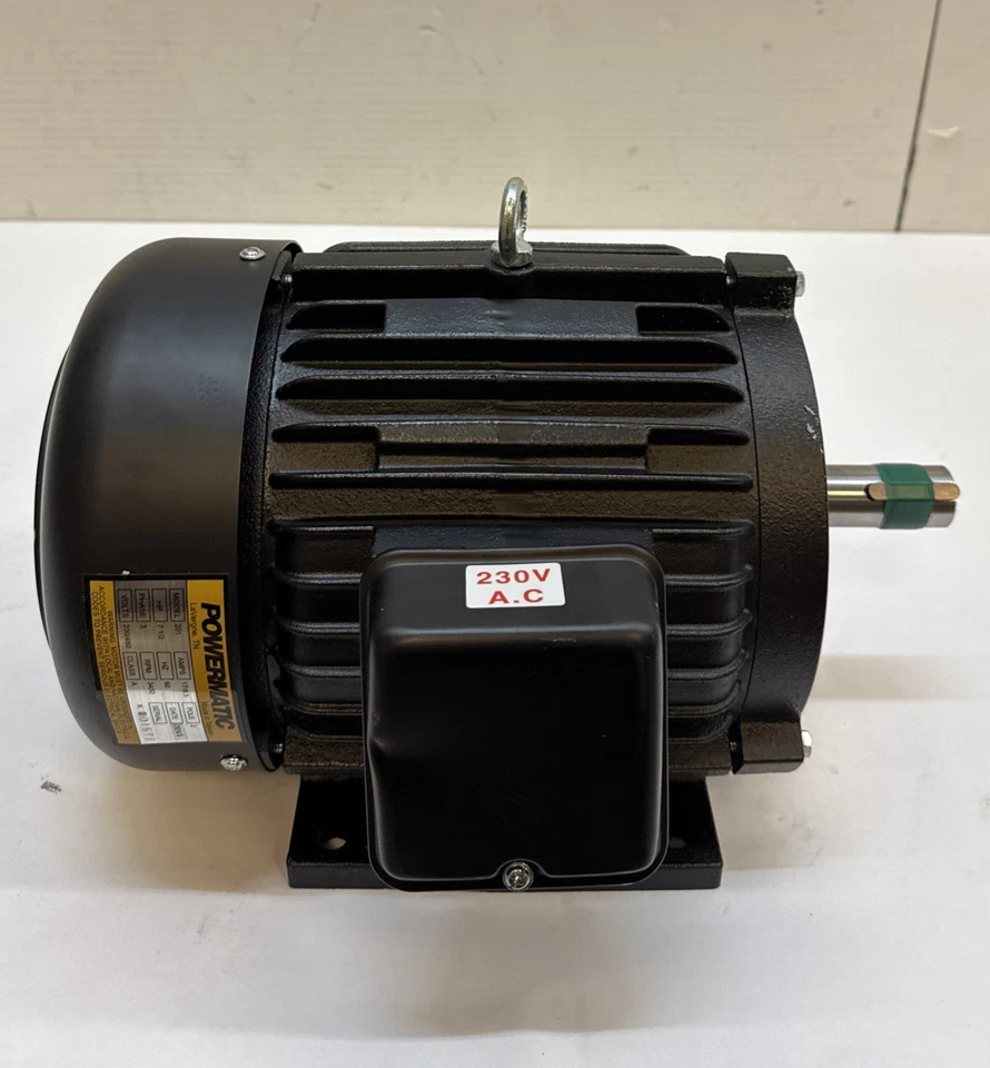 Powermatic 201 Planer Motor 7.5 Hp 3Ph 6012119 - Image 1 of 4