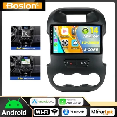 Für Ford Ranger Xlt 2011-2016 Android 14 Autoradio CarPlay Navi GPS DSP 8G+256GB - Bild 1 von 4