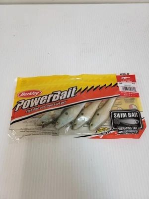Berkley Powerbait Pre-Rigged 4" Shad 4ct MPSS4-SD - Image 1 of 2