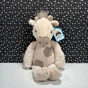 AUTHENTIC❣️Jellycat SMALL BILLIE GIRAFFE - Soft Plush Toy Retired Brown NWT - Picture 1 of 5