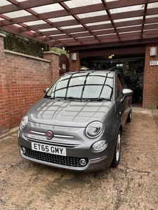 2016 Fiat 500 Lounge 1.2 Manual Petrol Hatchback 3dr Grey 60k Miles 12 Month MOT - Picture 1 of 23