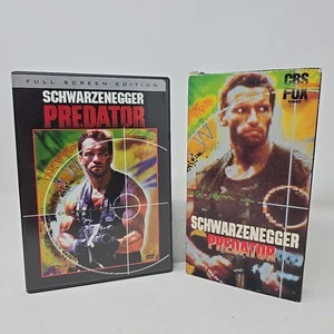 Predator (Full-Screen Edition) DVD Plus VHS!! - Picture 1 of 6