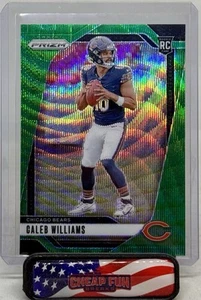 CALEB WILLIAMS RC 2024 PANINI PRIZM ROOKIE GREEN WAVE PRIZM 301 OSOS - Imagen 1 de 3