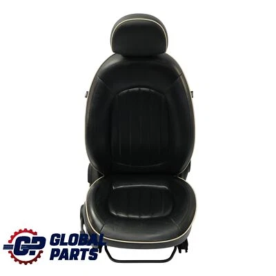 Asiento Mini Cooper R60 Calefactable Sport Negro Cuero Lounge Delantero Derecho - Imagen 1 de 4