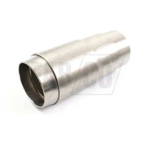 Double Slip Joint 304 Stainless Steel Gas Tight Header & Exhaust Connector - Picture 1 of 7