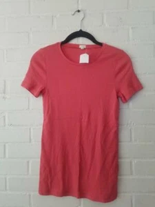 J CREW NUEVA CON ETIQUETAS Camisa Rosa Mangas Cortas Top s Coral - Imagen 1 de 1