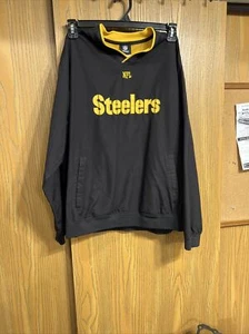 Pittsburgh Steelers genähte leichte Pulloverjacke - Erwachsene groß / M - Bild 1 von 6