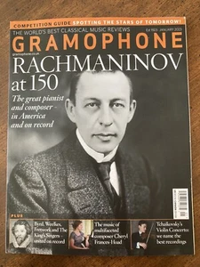 Gramophone magazine Jan 2023 Rachmaninov at 150: USA Greatest pianist & composer - Picture 1 of 2