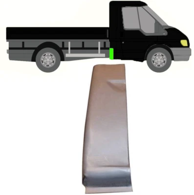 Costado Para Ford Transit Cabina Individual 2000 - 2013 Derecho - Imagen 1 de 3