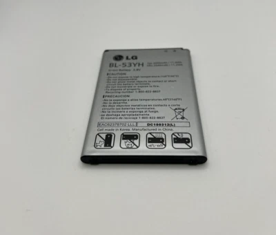 Nueva batería original OEM LG BL-53YH para LG G3 VS985 D850 D851 D852 LS990 Foto 1 de 4