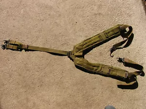 US Army Nylon LC-1 Suspenders - Picture 1 of 8